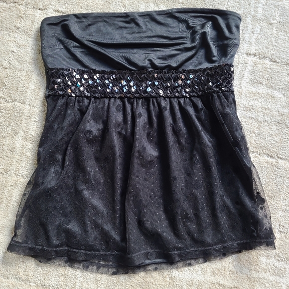 Express Y2K strapless top - Picture 1 of 2